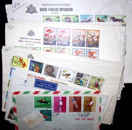 1890-1980, Attractive lot of 150 covers and cards in