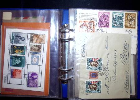 1890-1980, Attractive lot of 150 covers and cards in