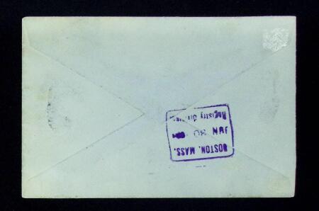 1904 Envelope recommandée de Dakar pour New York avec