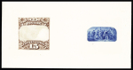 1869 Landing of Columbus 15c, type I, die proof showing