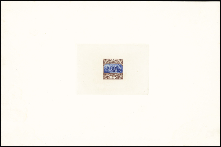 1869 Landing of Columbus 15c brown and blue, type II,