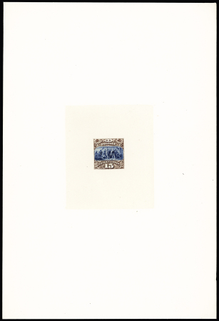 1869 Landing of Columbus 15c brown and blue, type I,