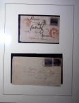 1869 Landing of Columbus 15c brown and blue, balance
