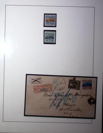 1869 Landing of Columbus 15c brown and blue, balance