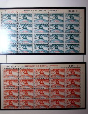 1844-1980, Specialised group on 19 album pages from
