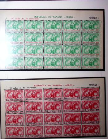 1844-1980, Specialised group on 19 album pages from