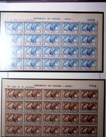 1844-1980, Specialised group on 19 album pages from