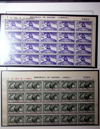 1844-1980, Specialised group on 19 album pages from