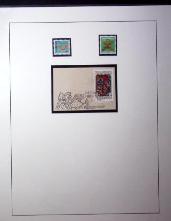 1844-1980, Specialised group on 19 album pages from