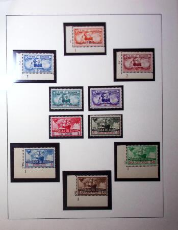 1941 Discovery of Amazonas, selection of 11 proofs