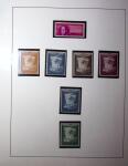 1928-53, Attractive selection on pages showing various