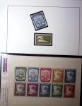 1928-53, Attractive selection on pages showing various