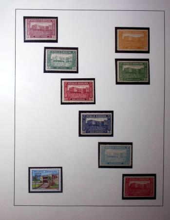 1928-53, Attractive selection on pages showing various