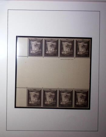 1928-53, Attractive selection on pages showing various