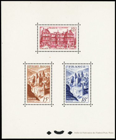 N°  792, 803, 805, Sites et monuments, TTB, RR, tirage