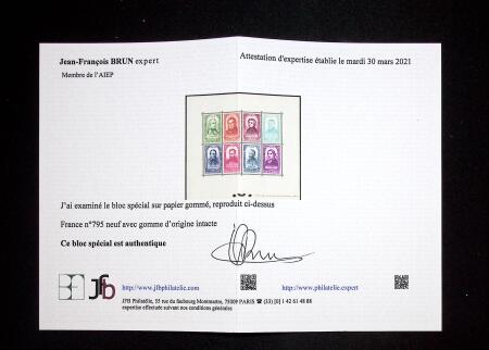 N° 795 à 802, Centenaire de la révolution de 1848