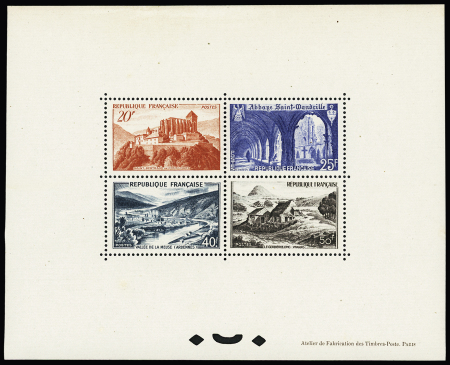 N°  841A, 842, 842A, 843, Série touristique, RR,