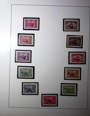 1894 Vasco de Gama set on fragments overprinted SPECIMEN