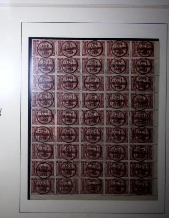 1894 Vasco de Gama set on fragments overprinted SPECIMEN