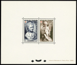 N° 876 et 877, Croix-Rouge 1950, RR, tirage 16