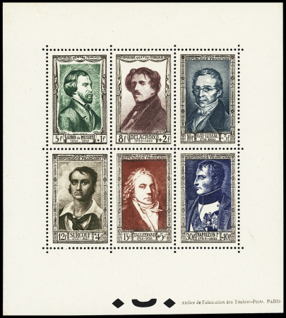 N°  891 à 896, série Napoléon, RR, tirage 16