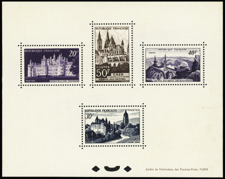 N°  905, 916, 917, 924, Sites et monuments, RR, tirage