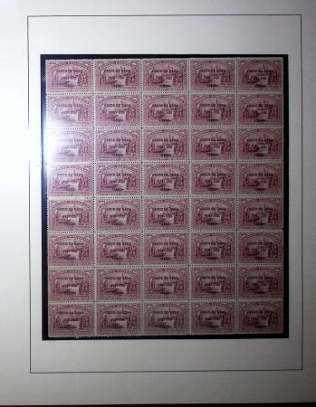 1926 Overprinted 1898 Vasco de Gama set of three tied
