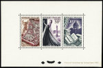 N° 941 et 970 à 974, production de luxe sur 2 feuillets,
