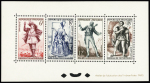 N° 943, 944, 956 et 957, Théâtre Français, TTB,