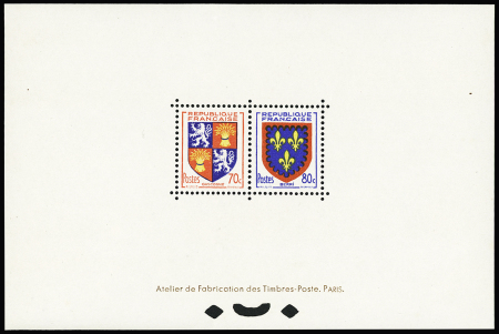 N° 958 et 959, Armoiries: Gascogne et Berri TTB, RR,