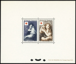 N° 1006 et 1007, Croix Rouge, TTB, RR, tirage 20