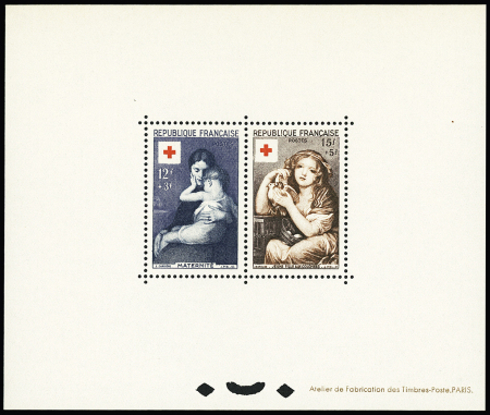 N° 1006 et 1007, Croix Rouge, TTB, RR, tirage 20