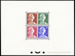 N° 1009A, 1010, 1011, 1011B, Marianne de Müller,