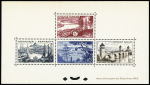 N° 1036 à 1042, Série touristique 1952, TTB, RR,