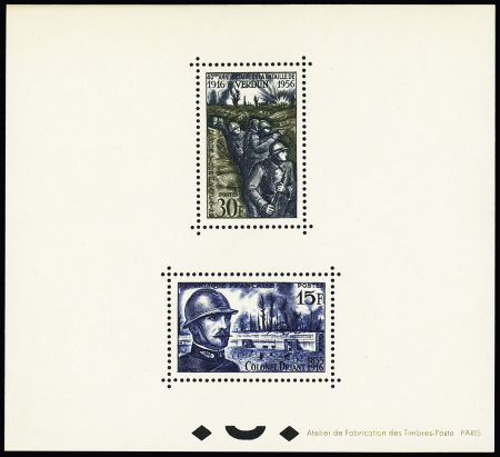 N° 1052 et 1053, Colonel Drian et Verdun, TTB, RR,
