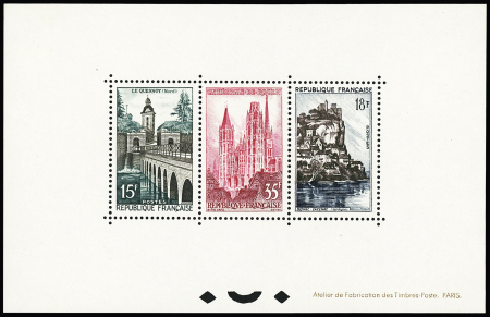 N° 1106 et 1125 à 1131, Le Quesnoy et série touristique