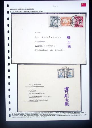 JAPANESE POST OFFICE IN MANCHURIA - 1932-39 Attractive