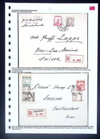 JAPANESE POST OFFICE IN MANCHURIA - 1932-39 Attractive