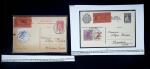 1916-36, Four items addressed to Switzerland including