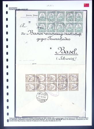 GERMAN POST OFFICES IN CHINA, 1902-13, Group of six