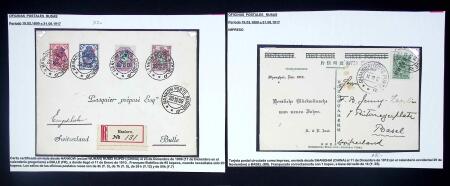 RUSSIAN POST OFFICES IN CHINA: 1908-17, Lot of 11 covers