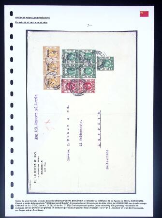 BRITISH POST OFFICE IN CHINA 1900-27: Attractive selection