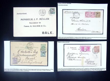 1905-38, Selection of 12 commercial covers all addressed