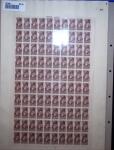 1945 Portuguese Navigators, proof sheets from the printer's