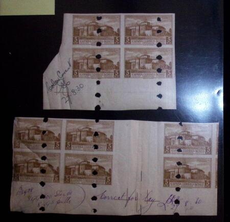 1930 Christopher Columbus issue, important lot of proofs
