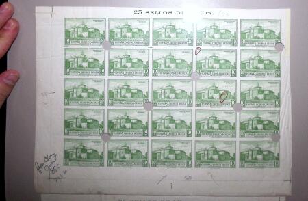1930 Christopher Columbus issue, important lot of proofs