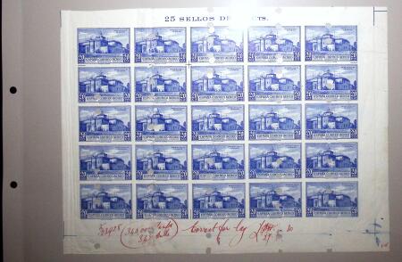 1930 Christopher Columbus issue, important lot of proofs