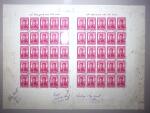 1930 Christopher Columbus issue, important lot of proofs