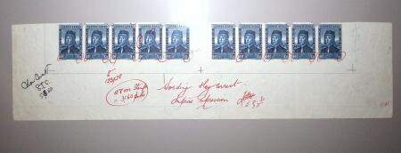 1930 Christopher Columbus issue, important lot of proofs