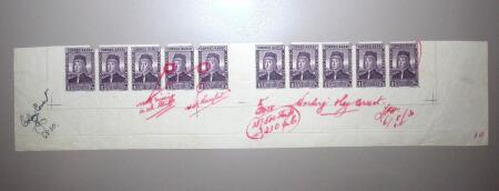 1930 Christopher Columbus issue, important lot of proofs